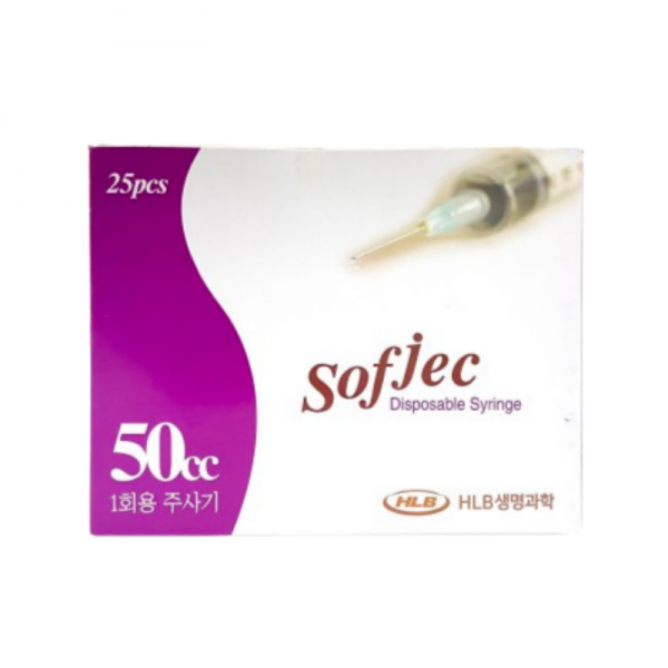 화진(HLB생명과학) 일회용 주사기 50cc 18G 1 1/2인치
